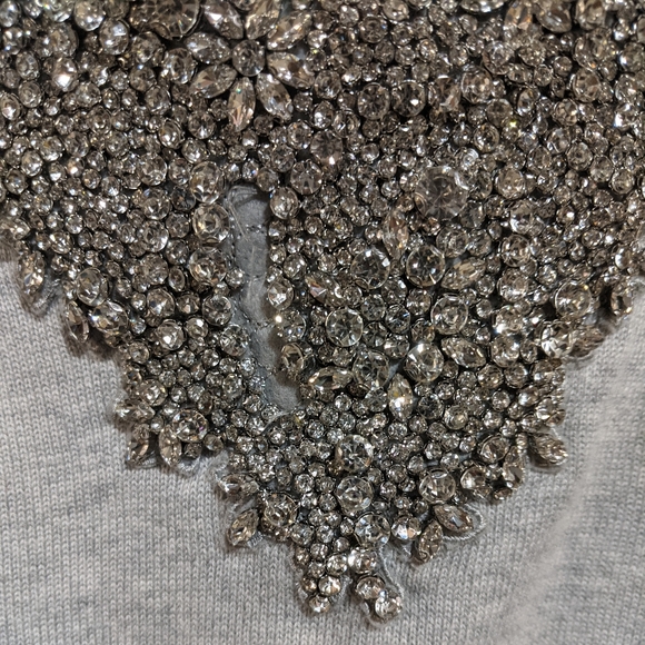 BA&SH Grey Dolina Grisclair Pullover, Size US8 - Picture 7 of 10